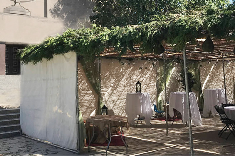 Building the Sukkah